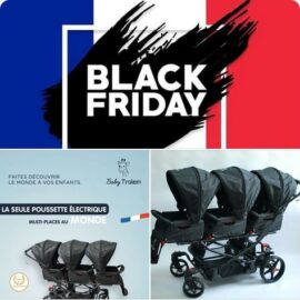 Black Friday poussette electrique Baby Trolem