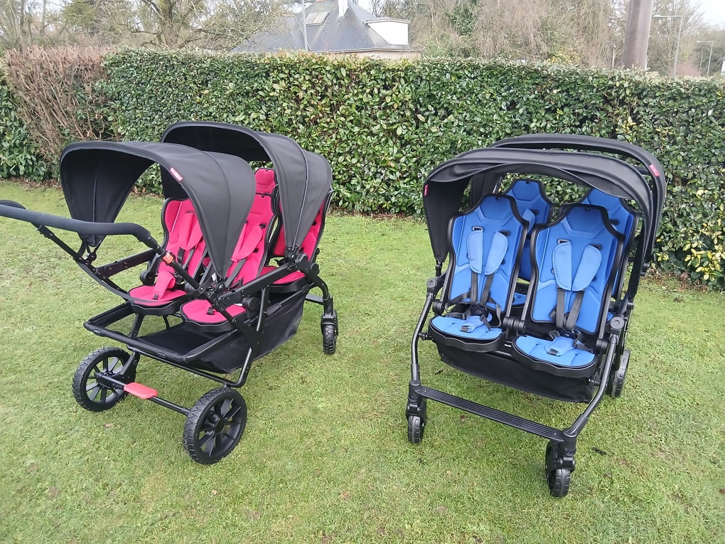 Familidoo DSP4 rouge et bleue