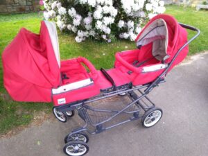 Inglesina double rouge