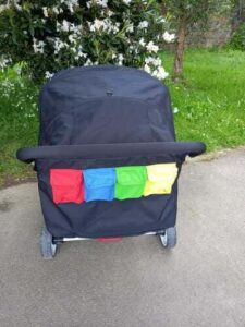 Poches doudous multicolore