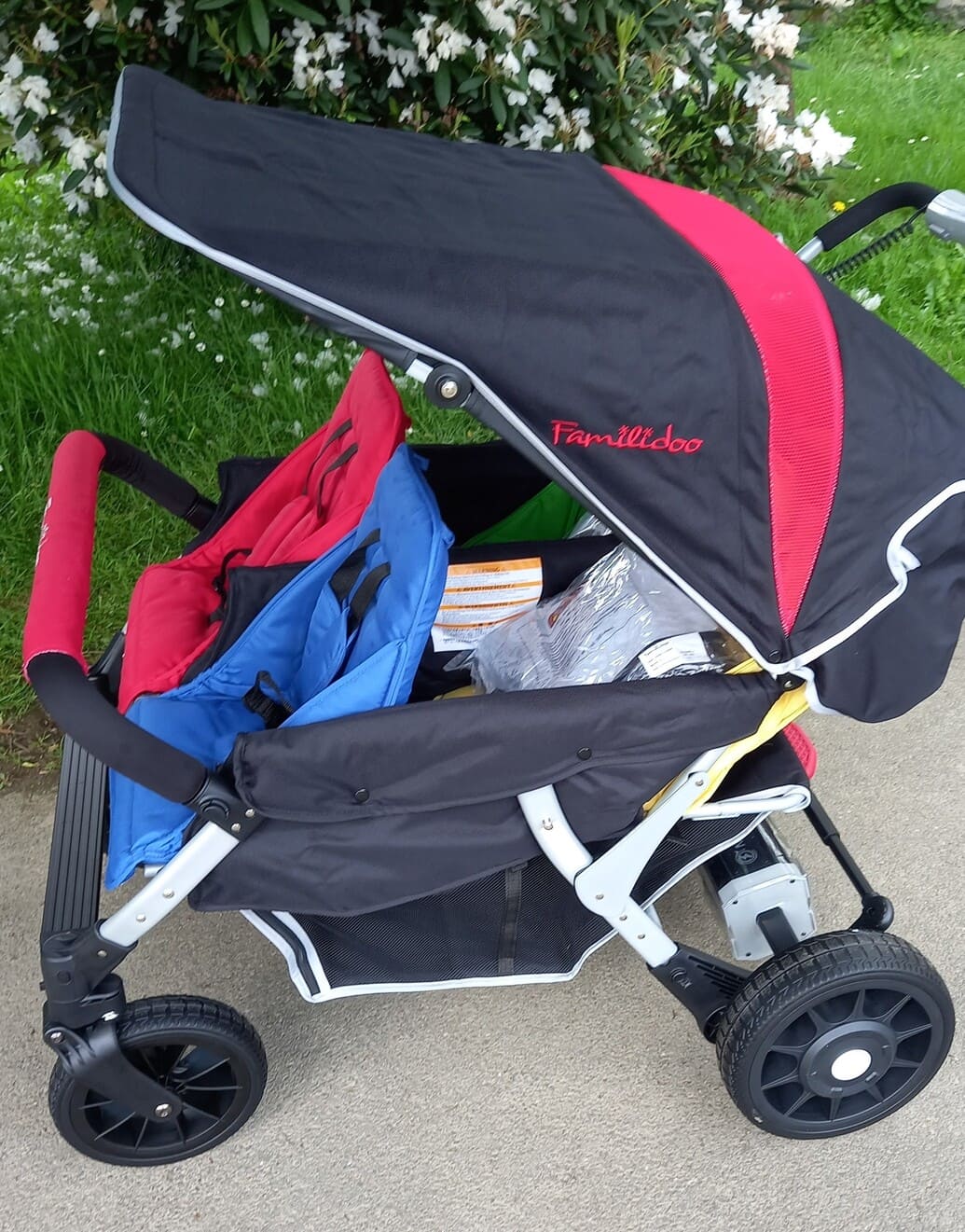 Poussette 4 places Lidoo Star multicolore motorisée